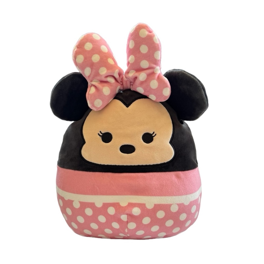 Disney Minnie Mouse Squishmallow‎ Pink Polka Dot 8” Stuffed Animal Toys Kids